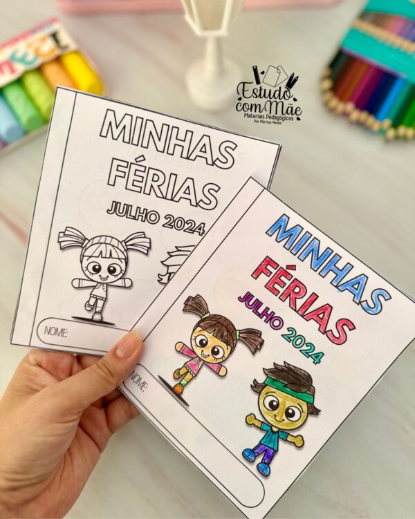 Revistinha minhas férias