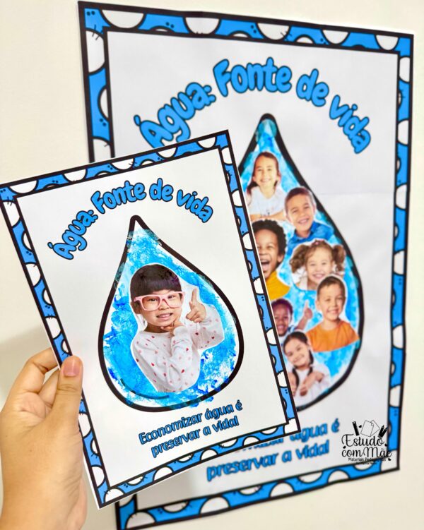 Cartaz colaborativo dia da água - Imagem 2