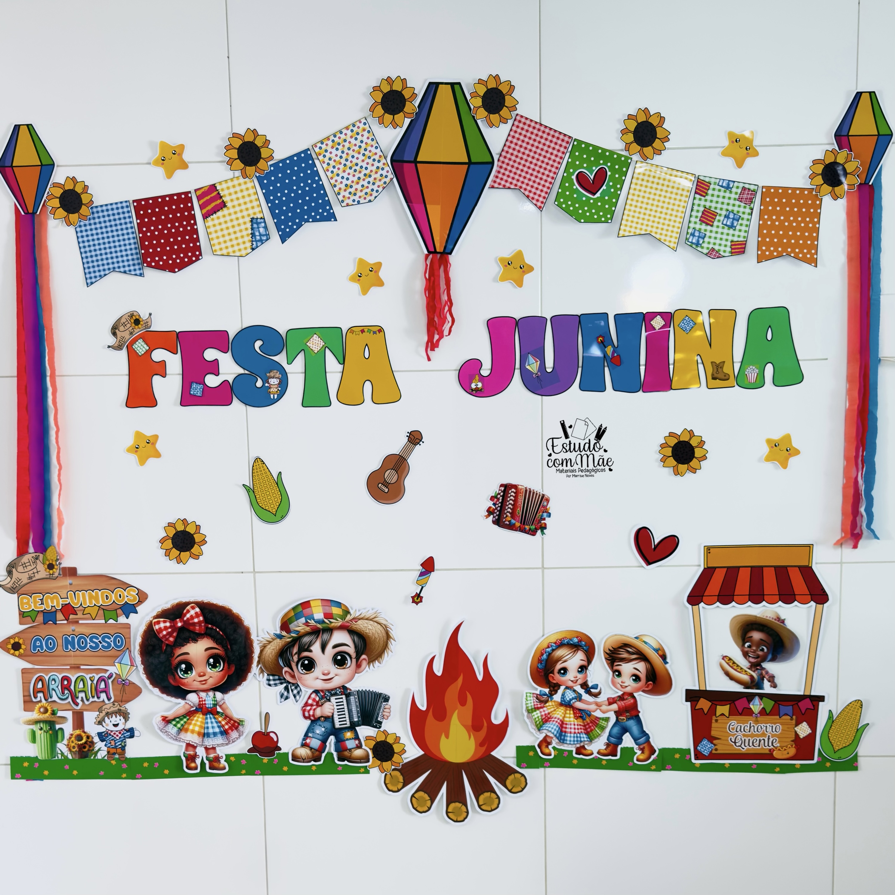 Painel festa junina