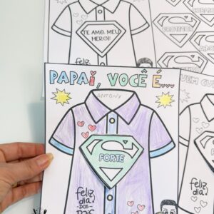 Cartão Interativo – Dia dos Pais ou de Quem Cuida de Mim