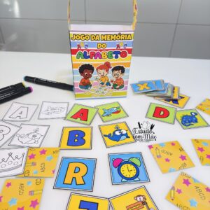 Jogo da memória do alfabeto