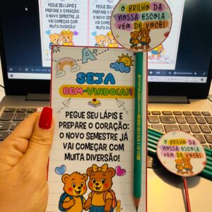 Cartão Volta às Aulas