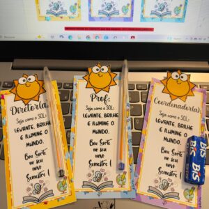 Marcadores de Página – Volta às Aulas (prof)