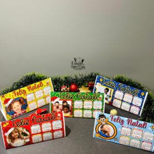 Calendário de Mesa Natalino-2026