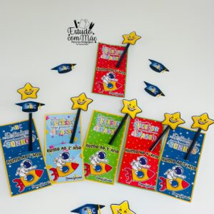 Porta-Lápis com Ponteira – Rumo ao Novo Ano