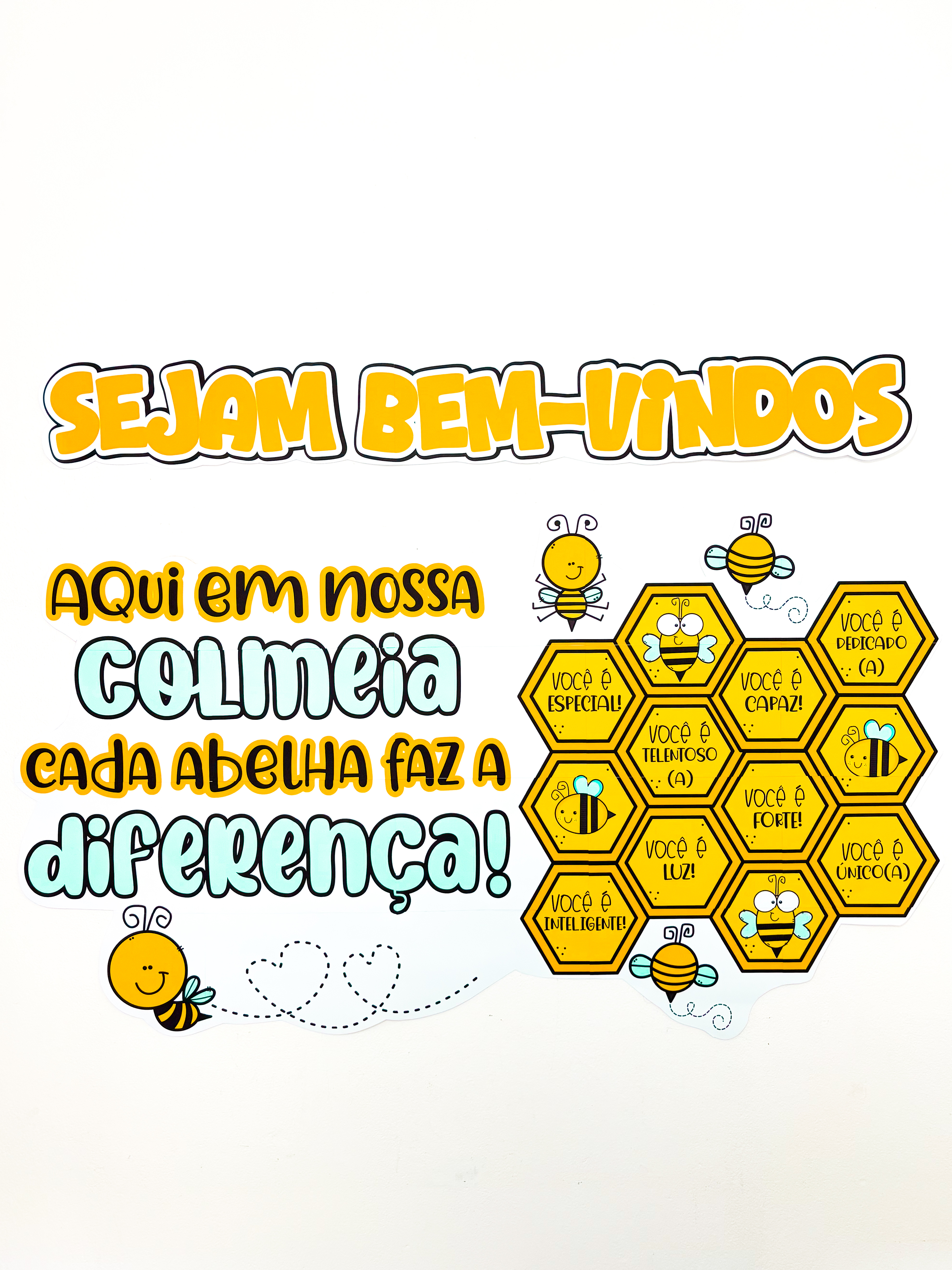 Volta às Aulas – Painel Colmeia (Equipe)