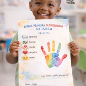ATIVIDADE INTERATIVA-MINHA PRIMEIRA MARQUINHA NA ESCOLA