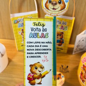 Mini kit de Lembrancinhas Capivara