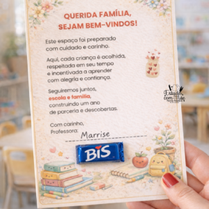 Cartão Acolhimento Família