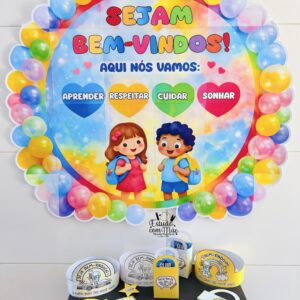 KIT SEJAM BEM-VINDOS 2– VOLTA ÀS AULAS