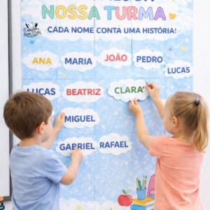 CARTAZ – OS NOMES DA NOSSA TURMA