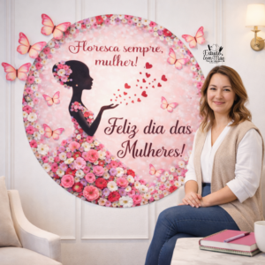 Painel Dia das Mulheres – Borboletas