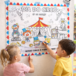 PAINEL PARA COLORIR – DIA DO CIRCO
