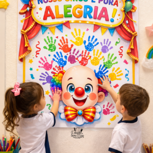 CARTAZ CIRCO – CARIMBO DE MÃO