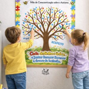 Painel Interativo – Abril Azul | Dia do Autismo