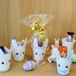 Lembrancinha Coelhinho no Copinho