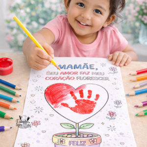 Lembrancinha interativa para o Dia das Mães!