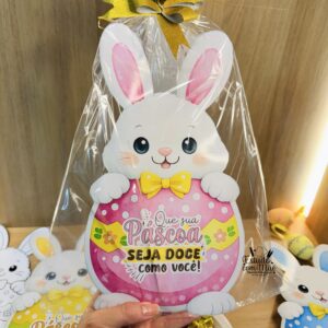 Lembrancinha Coelhinho Recheado da Páscoa
