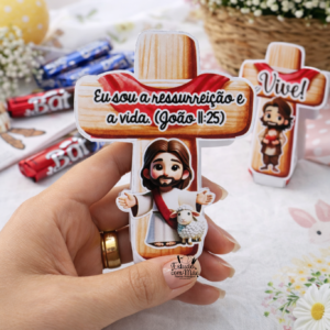 Lembrancinhas de Páscoa Cristã (Cruz)