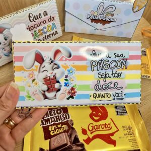 EMBALAGEM PARA BARRA DE CHOCOLATE