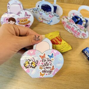 Mini bolsinhas - Dia das mães