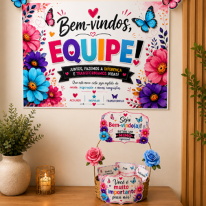KIT BEM-VINDOS – EQUIPE