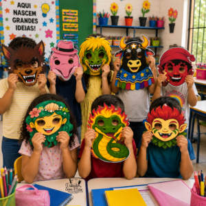 MÁSCARAS DO FOLCLORE BRASILEIRO