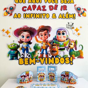 Kit Volta às Aulas - Tema Toy Story