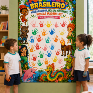 PAINEL INTERATIVO FOLCLORE – DEIXE SUA MARQUINHA AQUI!