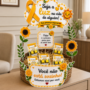CESTA SETEMBRO AMARELO