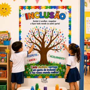 ÁRVORE DA INCLUSÃO – PAINEL INTERATIVO
