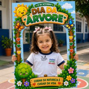 MOLDURA PARA FOTO – DIA DA ÁRVORE