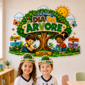 PAINEL + COROA – DIA DA ÁRVORE