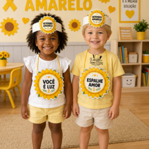 KIT APRESENTAÇÃO SETEMBRO AMARELO