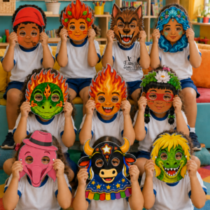 MÁSCARAS DO FOLCLORE BRASILEIRO