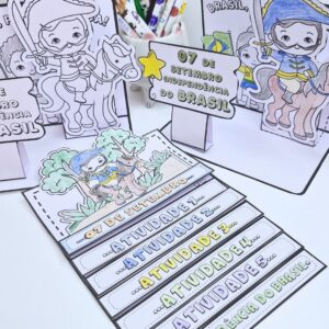FLIPBOOK + CENÁRIO – 7 DE SETEMBRO