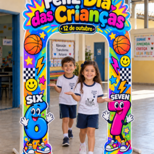 PORTAL PARA FOTO SIX SEVEN – DIA DAS CRIANÇAS