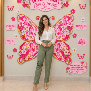 PAINEL OUTUBRO ROSA – BORBOLETA