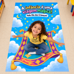 PAINEL TAPETE MÁGICO — DIA DAS CRIANÇAS