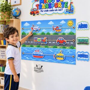 PAINEL INTERATIVO – MEIOS DE TRANSPORTE