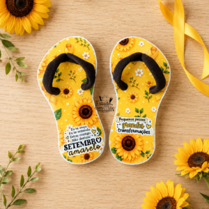 TAG PARA XUXINHA – MODELO CHINELINHO | SETEMBRO AMARELO