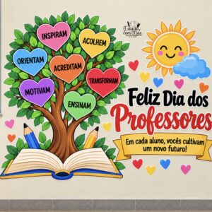 PAINEL ÁRVORE — DIA DOS PROFESSORES