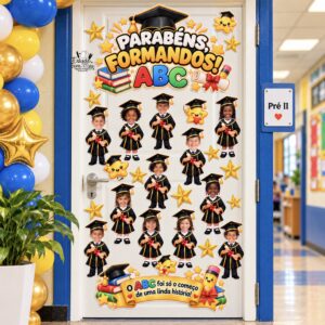 PAINEL DE PORTA – FORMANDOS DO ABC!