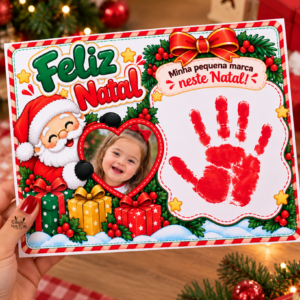 ATIVIDADE INTERATIVA NATALINA – MINHA PEQUENA MARCA NESTE NATAL!